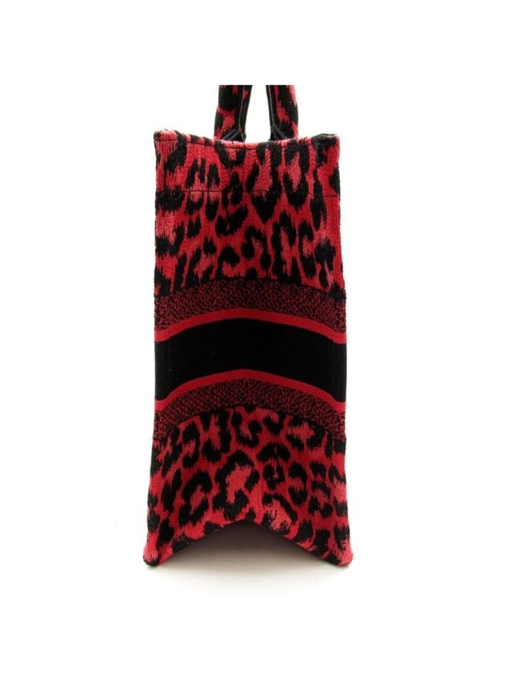 Dior Oblique Book Tote Leopard Canvas - Picture 3 of 8
